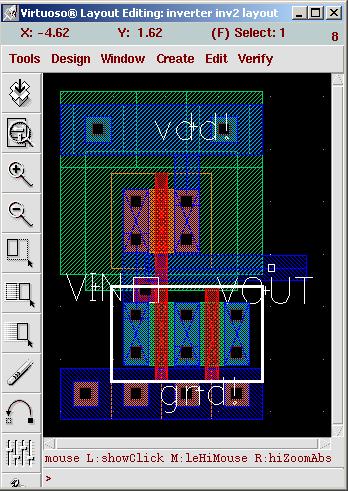 Nand Gate Layout Cadence